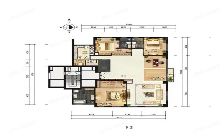 海淀区 万柳书院8号楼3层1单元301