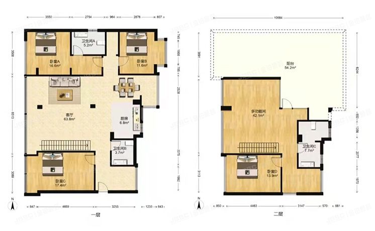 大兴区 原生墅2号楼5层501