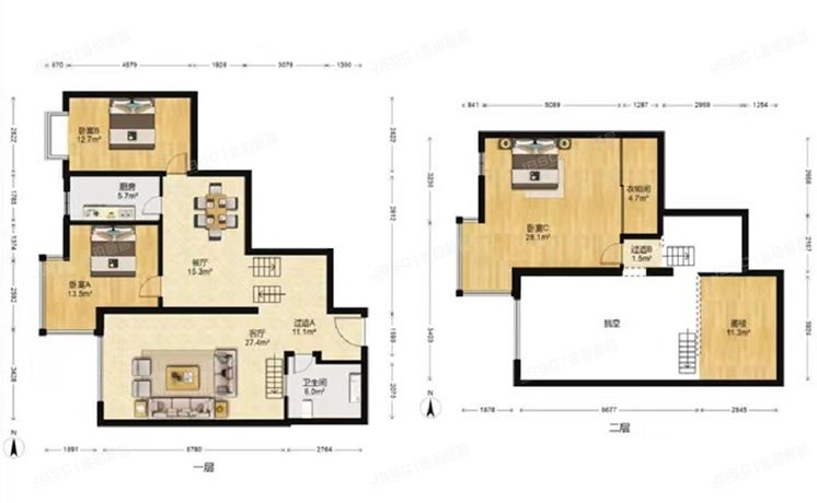 丰台区 草桥欣园四区15号楼2至3层205室