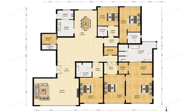 朝阳区 霄云路8号3号楼1单元1402室