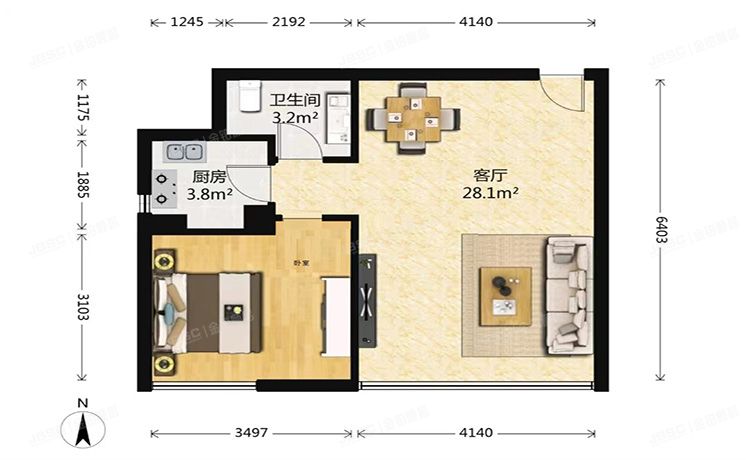 通州区 苏荷时代18号楼9层3单元0903