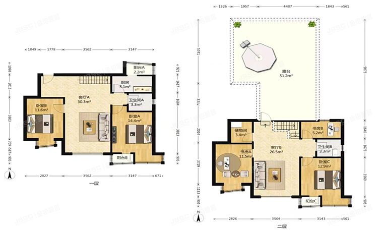 通州区 蓝调沙龙6号楼11至12层3112