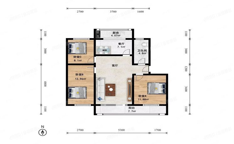通州区 宋庄镇四海公寓6号楼5层152