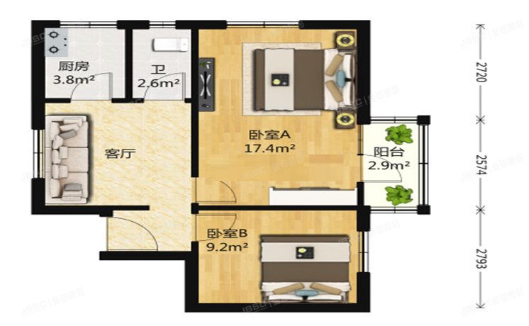 朝阳区 磨房北里208号楼15层1501号