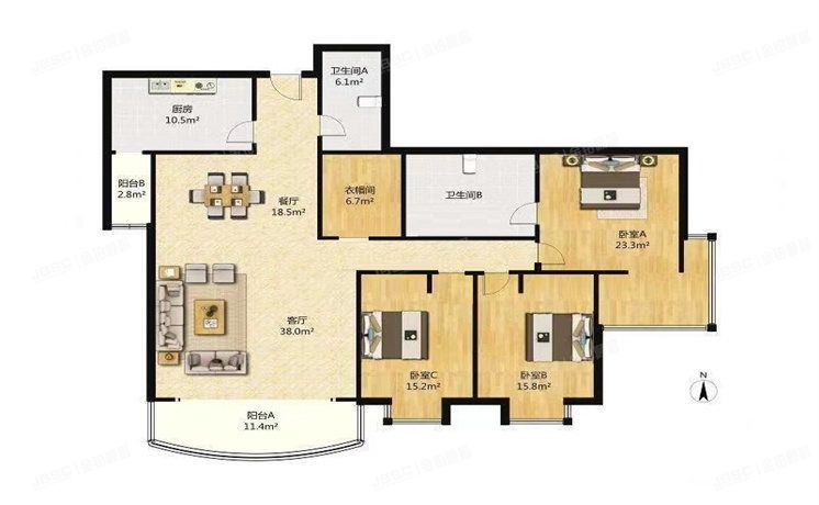 东城区 阳光都市2号楼16层1604号