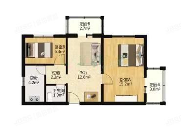 朝阳区 西坝河南里12号楼13层1304