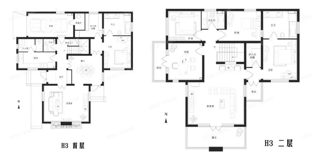 顺义区 东方太阳城富春园69号楼1至2层69  别墅