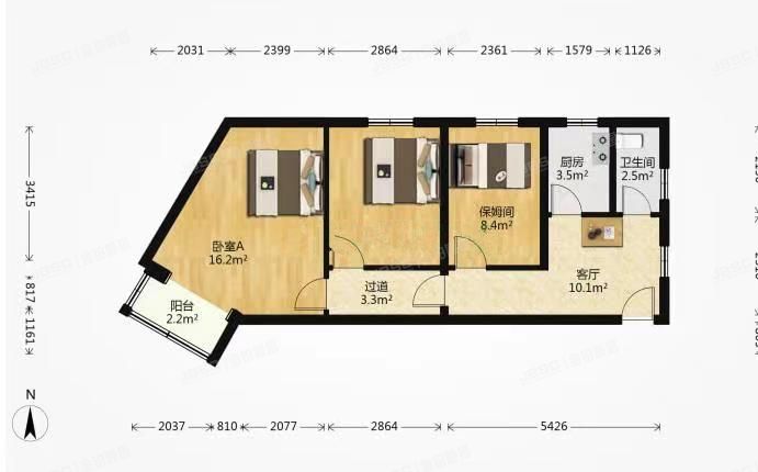 朝阳区 道家园小区12号楼401号