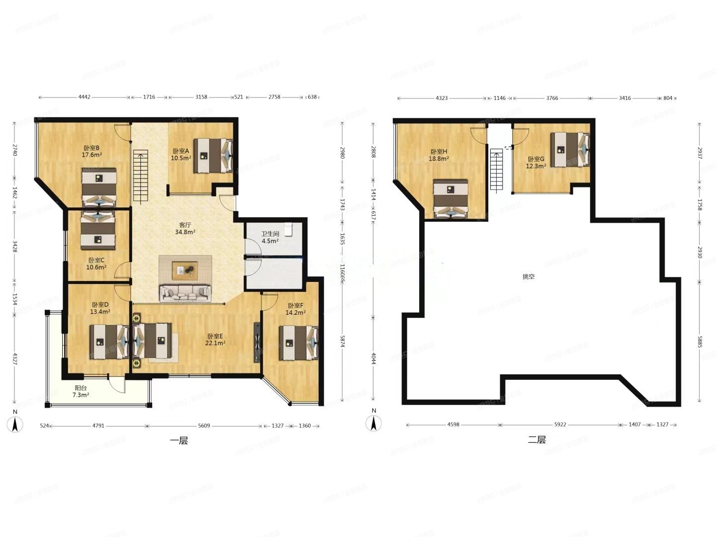 东城区 元嘉国际公寓2号楼7层703号