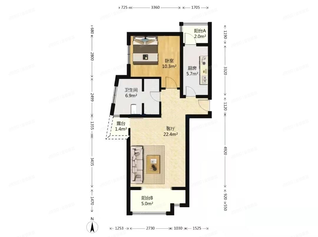 昌平区 北七家镇名佳花园三区55号楼2层3单元322号