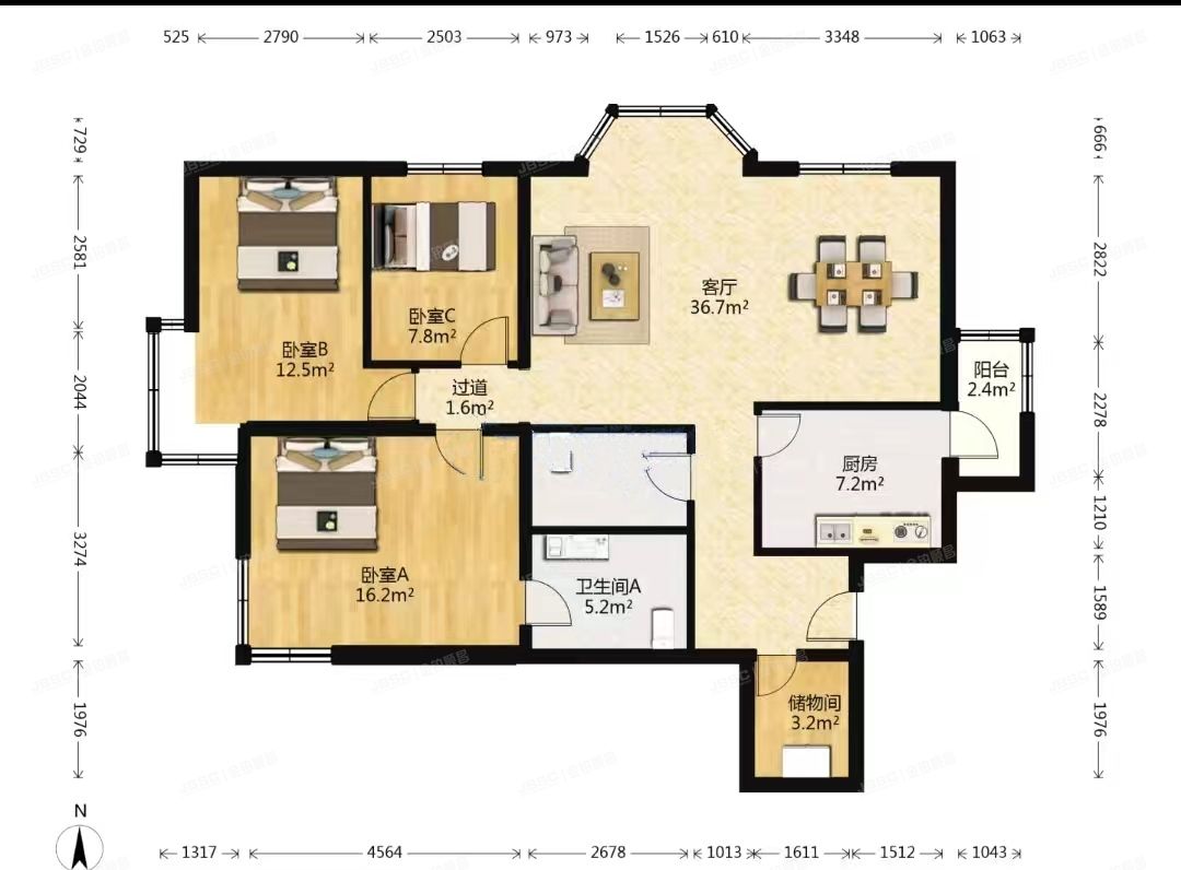 海淀区 太阳园15号楼14层1401