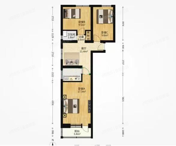 朝阳区 安华西里二区1号楼1层4单元102