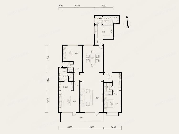 朝阳区 富力十号7号楼18层1单元2102号