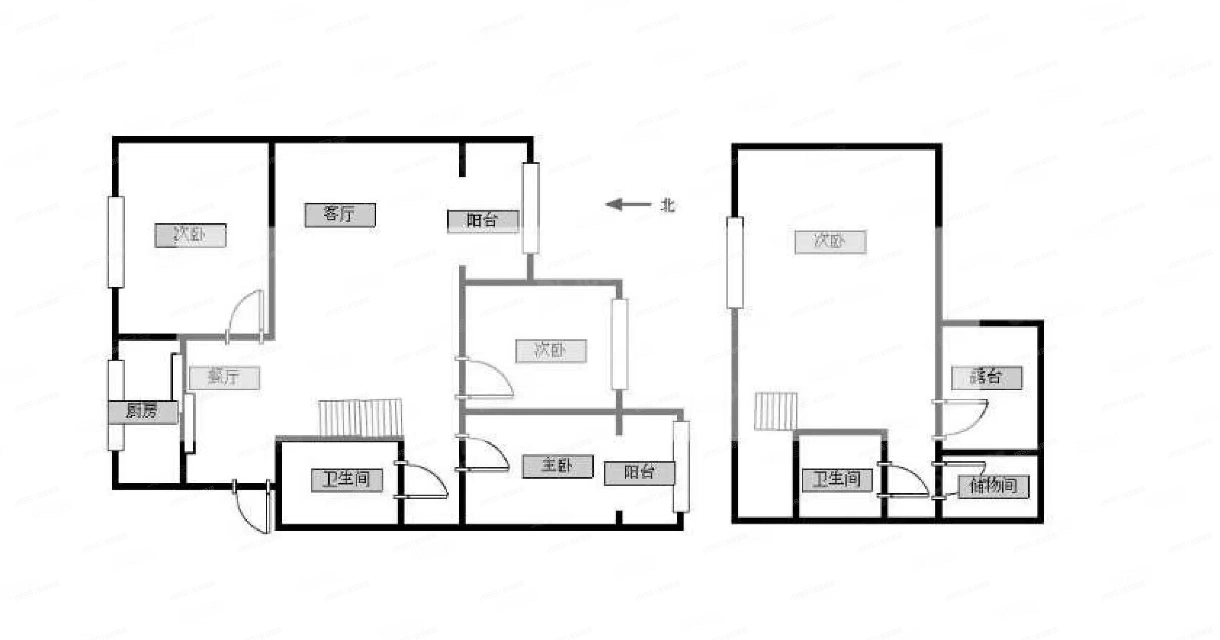 房山区 杰辉苑10号楼4单元602室（上跃带地下室）