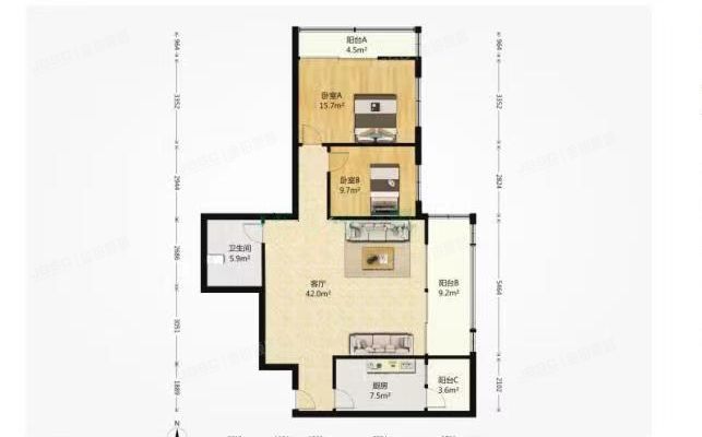 东城区 金宝街2号15层北楼-1501（雅安国际）