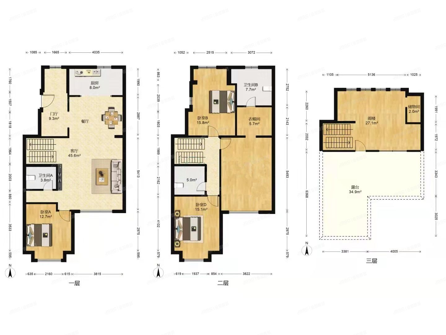 房山区 兴安路31号院28号楼3至4层四单元201室（天恒乐墅）
