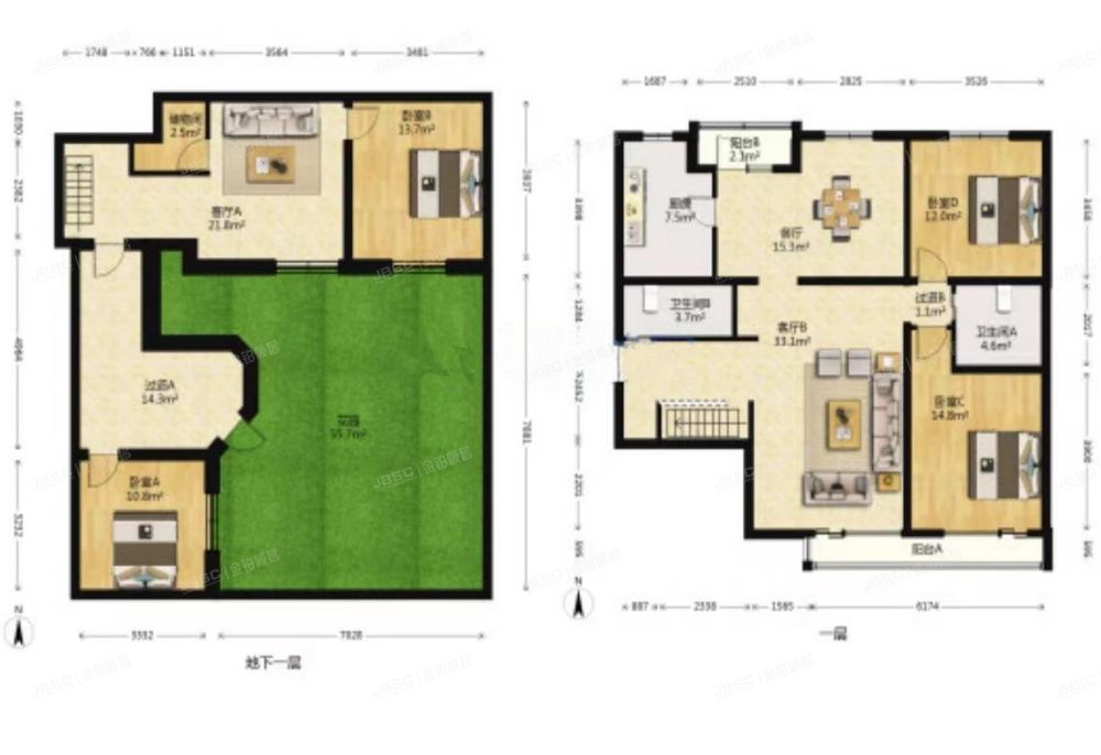 丰台区角门18号枫竹苑二区4号楼-1至1层3010室