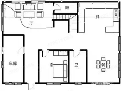 密云区 溪水花园九区85号楼-1至2层（彼岸香醍）独栋别墅