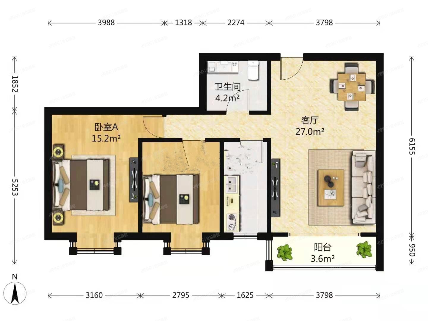 大兴区金惠园三里10号楼6层1单元602