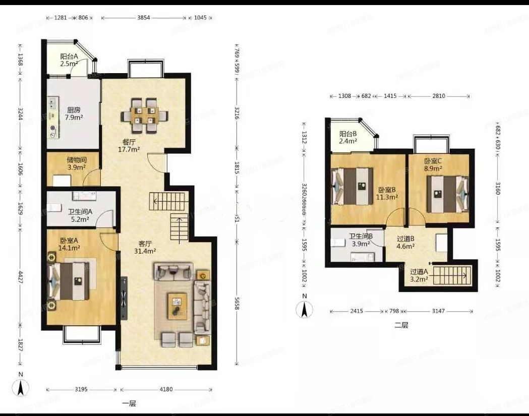 大兴区 旧宫镇灵秀山庄15B号楼4层1-402