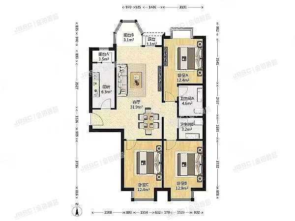 通州区潞苑东路40号院7号楼601室（珠江拉维小镇）