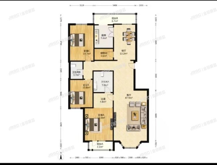 朝阳区慧忠北里412号楼2单元502（华馨公寓）