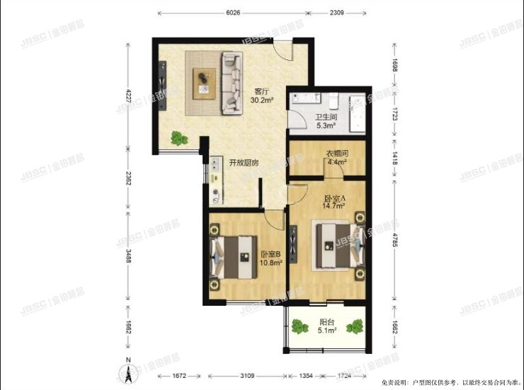 西城区枣林前街3号牛街西里二区10号楼2层218（泰和嘉苑）