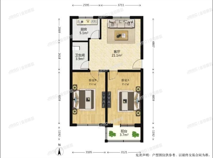 西城区广安门北滨河路2号院3号楼3单元401室
