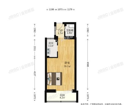朝阳区 芳草地西街23号北楼7单元502室