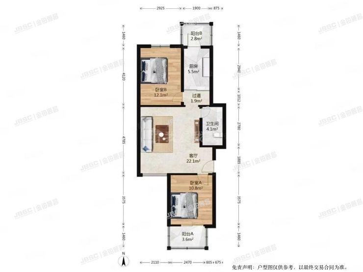 顺义区裕龙花园四区12号楼二单元101室