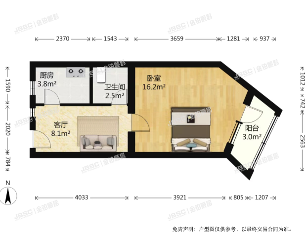 东城区 和平里五区7号楼6单元201室