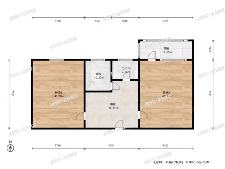 房山区 琉璃河车站东街3号31号楼3单元502室（金水家园）