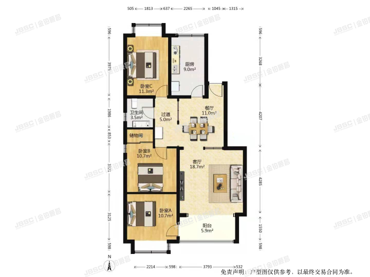 大兴区 经济技术开发区天华北街7号院12号楼2单元302室（一品亦庄）