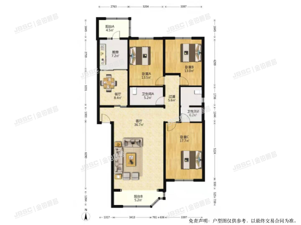 房山区 良乡地区北潞华家园8号楼2单元502室