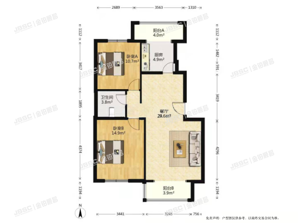 大兴区 育镇街32号院15号楼2单元301室（恒盛波尔多小镇）&nbsp;