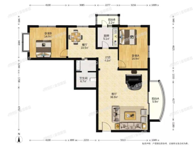 大兴区 黄村镇双河北里甲21号楼2单元710室（先锋公寓）