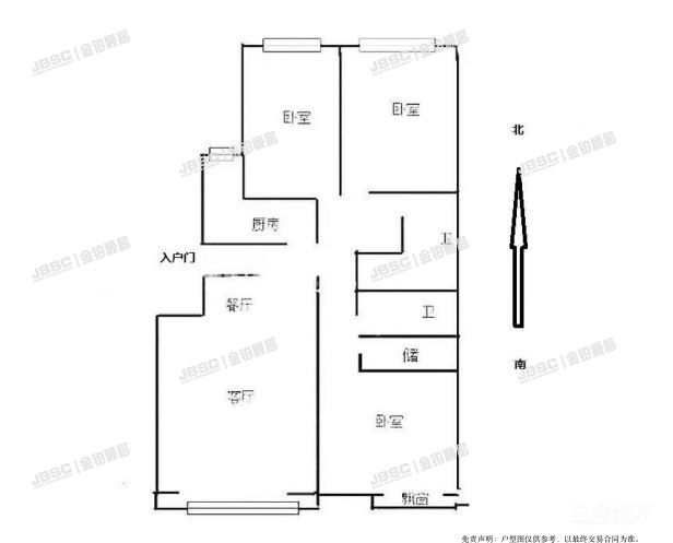 密云区 阳光街387号院2号楼2层1单元302室（保利花园）