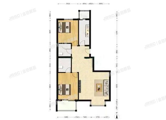 朝阳区 域清街2号院4号楼5单元1202室（融域嘉园）