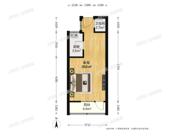 丰台区 小屯路东里1号院1号楼10单元202室（城建宿舍）