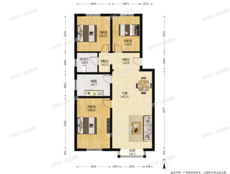 朝阳区 瑞祥里26号楼6单元502室
