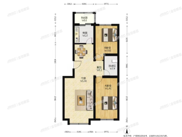 通州区 朝通嘉园3号楼5层751室
