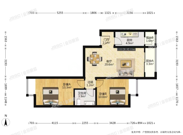 通州区 潞苑东路40号院35号楼905室（珠江拉维小镇）