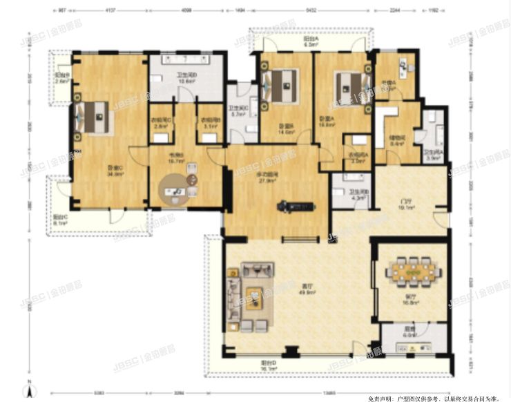 朝阳区 西大望路甲20号院2号楼304室（复地首府）