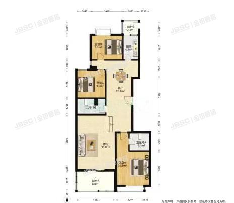 朝阳区 望京北路39号1号楼2单元7B（澳洲康都）