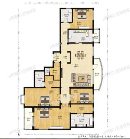 朝阳区 八里庄北里217号楼19层1单元2202室（公园1872）
