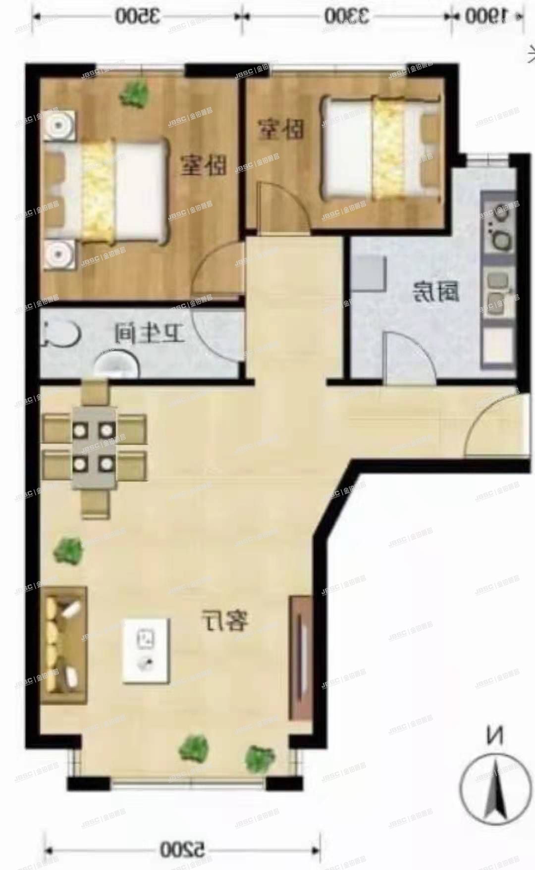 西城区 宣武门外大街香炉营东巷2号院2号楼7单元306室（庄胜二期）