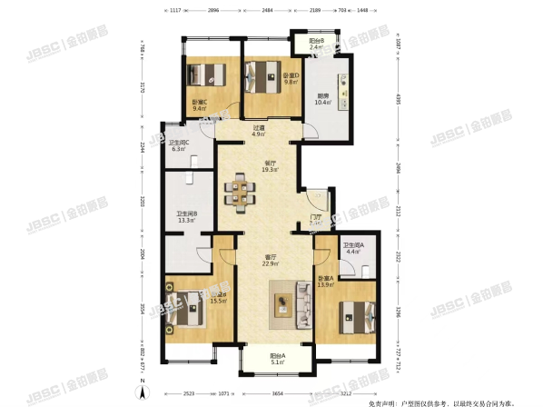 朝阳区 常通路3号院4号楼12层1单元1502室（龙湖长楹天街）