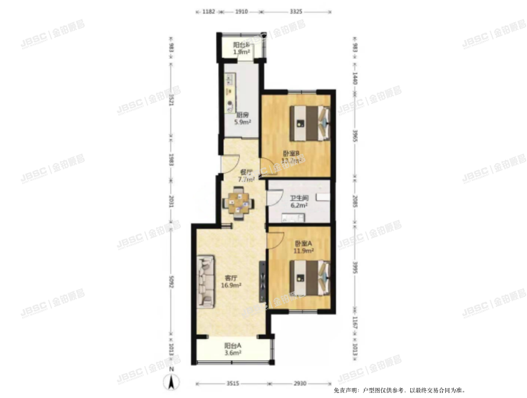 大兴区 旧宫镇清欣园10号楼7单元702室