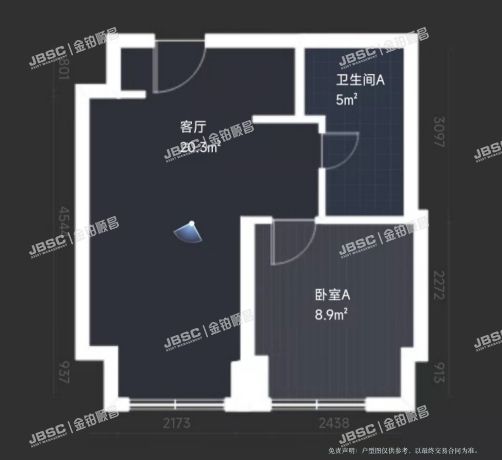 门头沟区 金沙西街19号院1号楼1405室（远洋新天地）