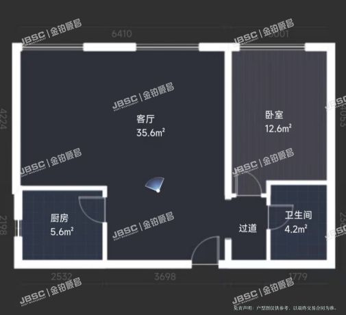 门头沟区 新城东街19号院7号楼1205室（西长安壹号）